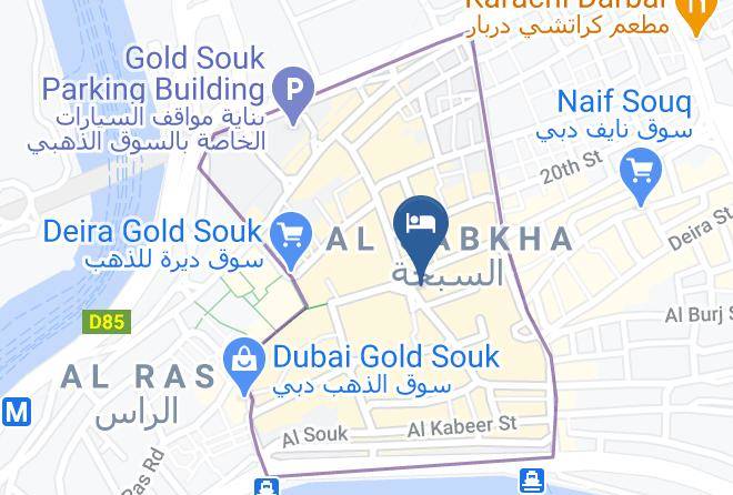 Dubai - Sahil Hotel Maps