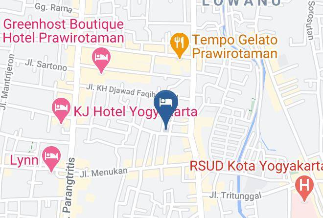 Kota Yogyakarta - Sahil Inn Sahil Inn Syariah Maps