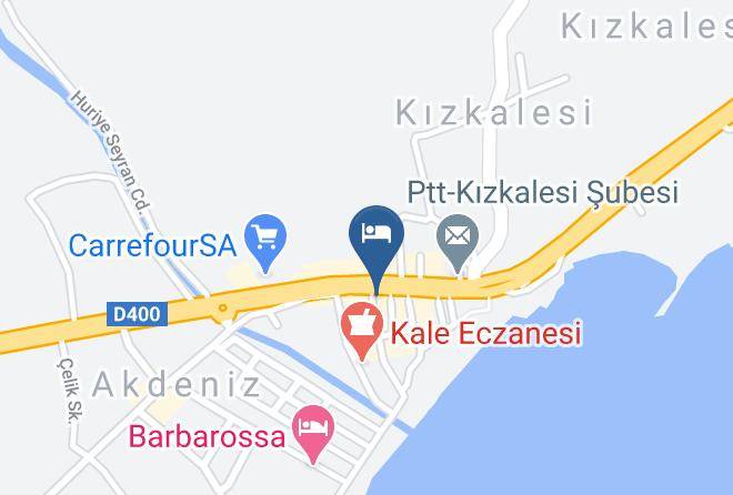 Erdemli - Sahil Hotel Sahil Teras Cafe Maps