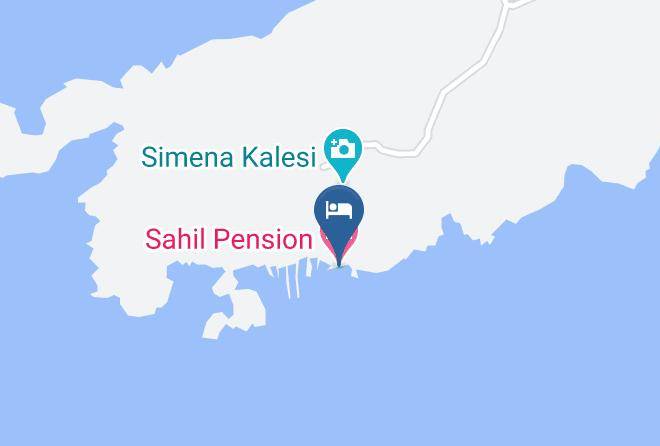 Antalya - Sahil Pension Maps