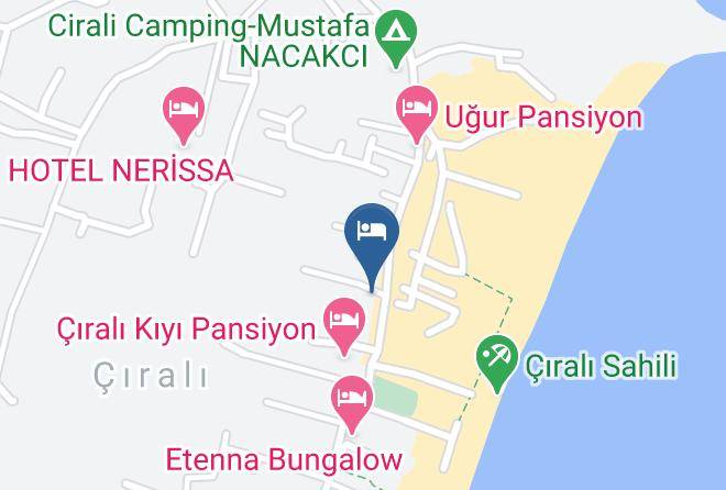 Antalya - Sahin Pansiyon Maps