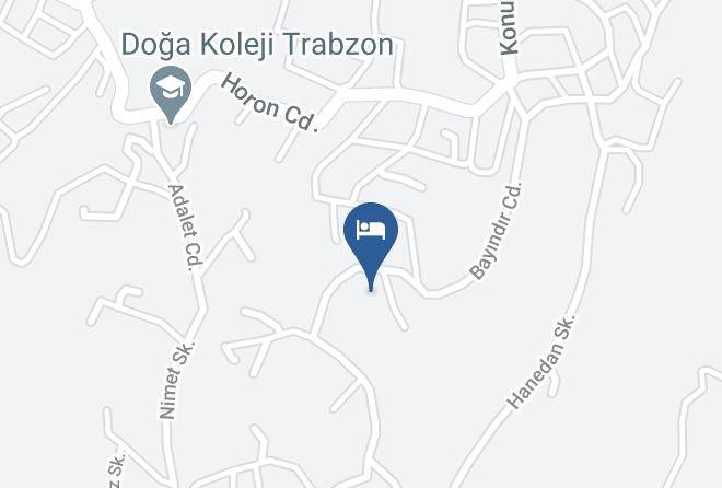 Ortahisar - Sahin Tepesi Suite Otel & Caffe Maps