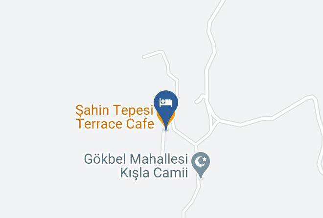 Mugla - Sahin Tepesi Terrace Cafe Restaurant Maps