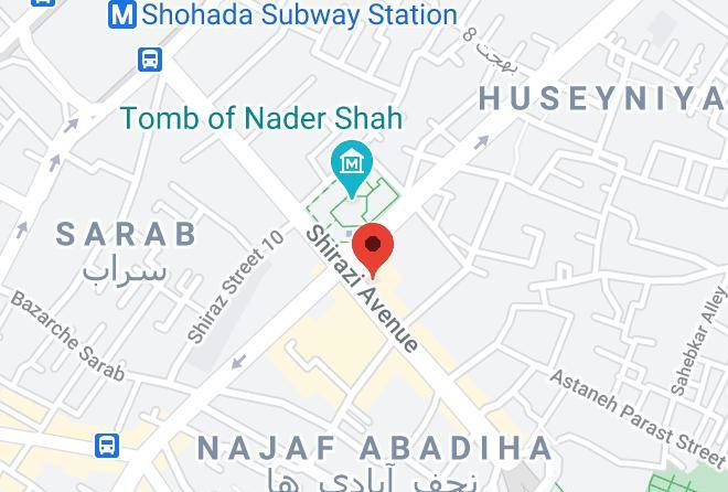 Birjand - Sahra Hotel Maps
