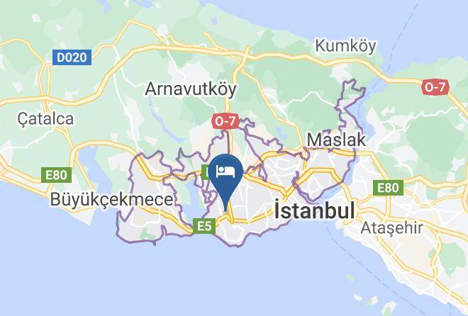 Kucukcekmece - Sahra Airport Hotel Maps