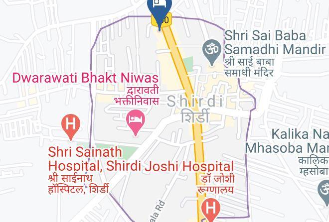 Shirdi - Sai Baba International Hotel Maps