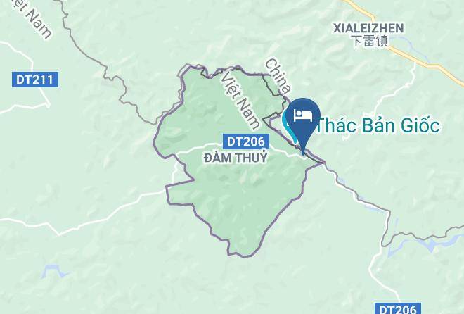 Trung Khanh - Sai Gon Ban Gioc Resort Maps