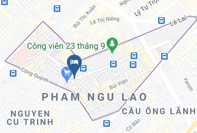 Phm Ngu Lao Street - Sai Gon Paris Hotel Maps