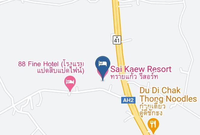 Amphoe Phunphin - Sai Kaew Resort Maps