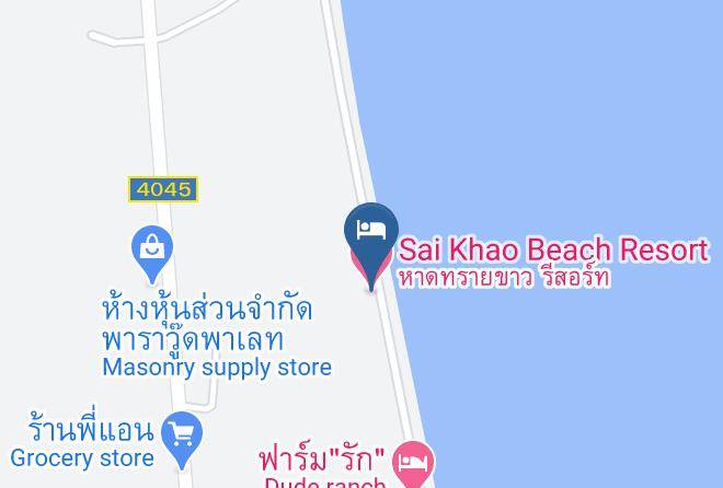 Amphoe Bang Saphan - Sai Khao Beach Resort Maps