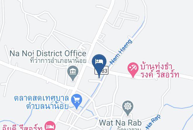 Amphoe Na Noi - Sai Nan Resort Maps