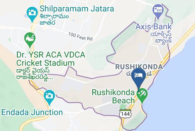 Visakhapatnam - Sai Priya Beach Resort Maps