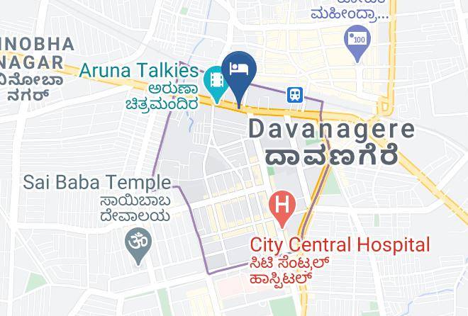 Davangere - Sai Residency Maps