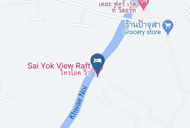 Amphoe Sai Yok - Sai Yok View Raft Maps