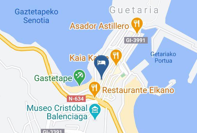 Gipuzkoa - Saiaz Getaria Hotela Maps
