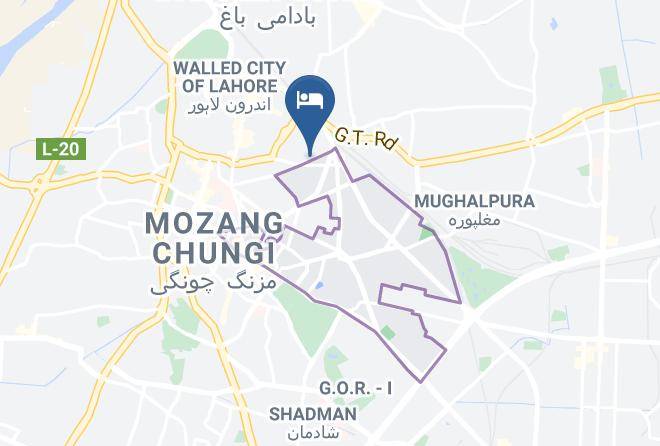 Islamabad - Saiban Hotel Maps