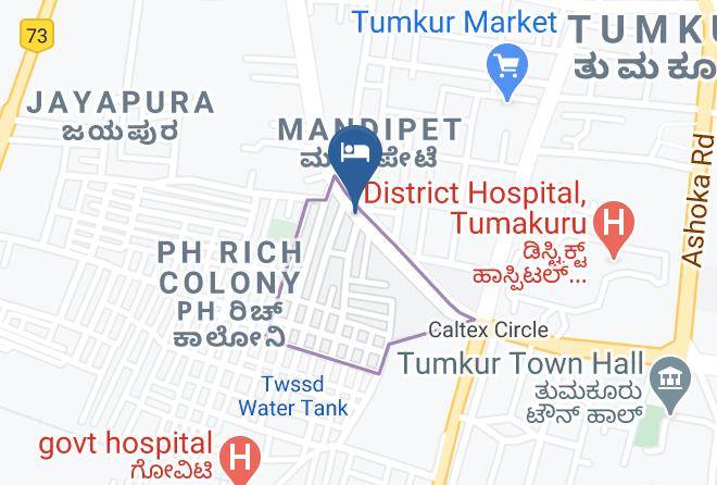 Tumkur - Saico Hotel Maps