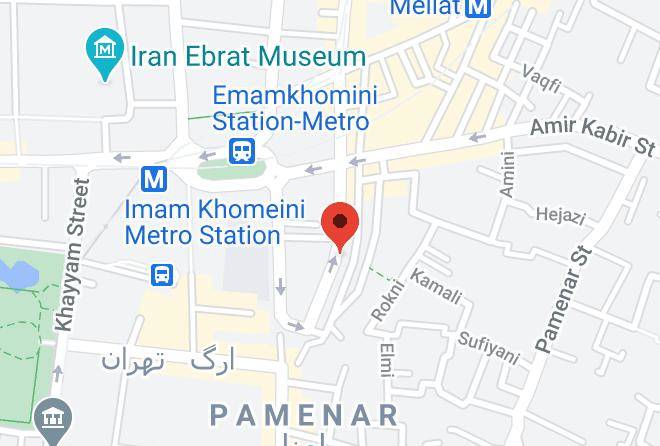 Tehran - Said Hotel Maps