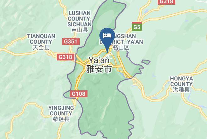 Yaan - Saifei'er Hotel Maps
