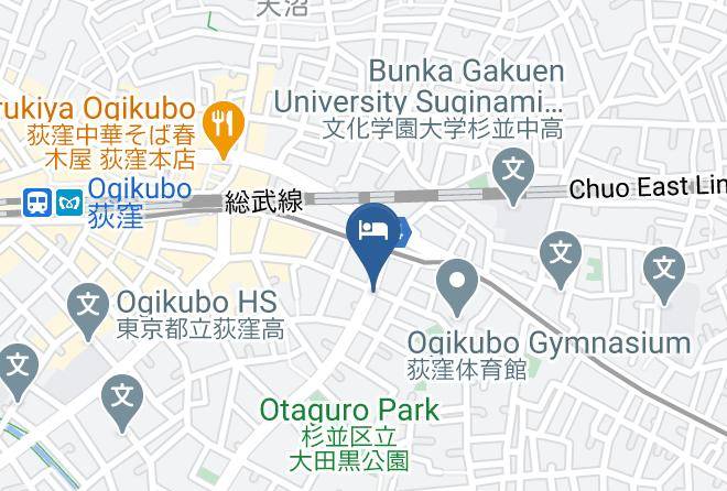 Suginami Ward - Saigo Honkan Maps
