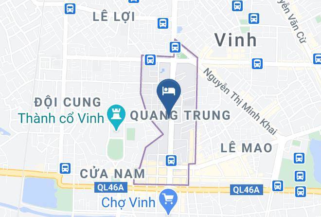 Saigon Kim Lien Hotel Map - Nghe An - Vinh