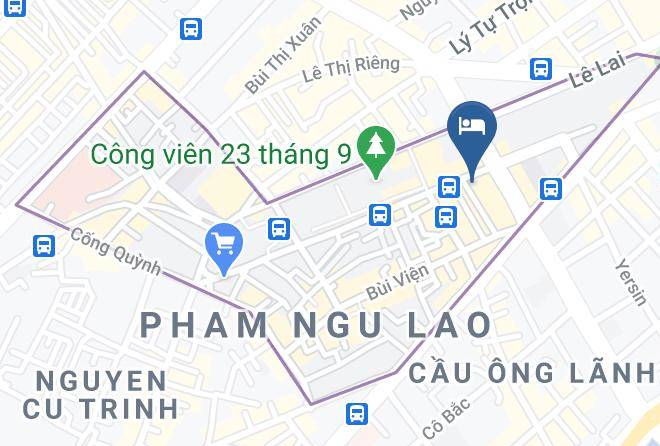 Phm Ngu Lao Street - Saigonciti Hotel B Maps