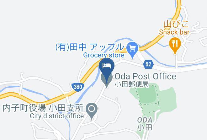 Uchiko Townkita District - Saijo Station Hotel Maps