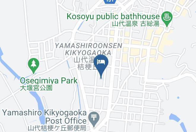 Kaga City - Saika No Yado Tatami Maps