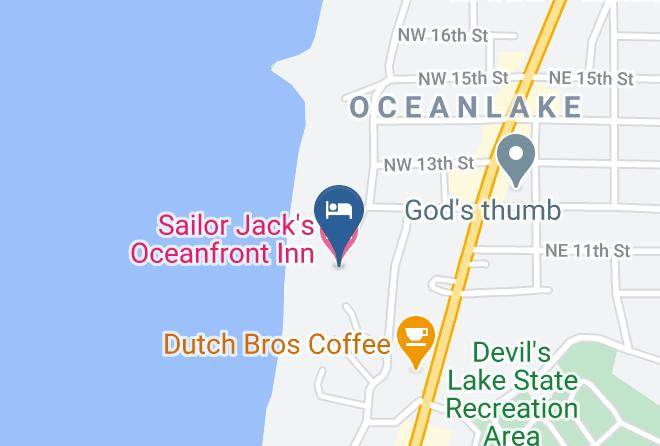 Lincoln - Sailor Jack's Oceanfront Inn Maps