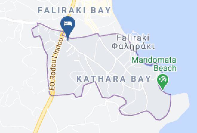 Dodecanese - Saint Amon Faliraki Hotel Maps