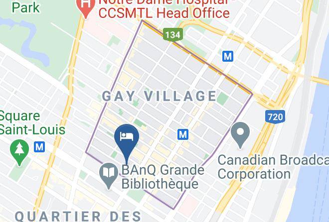 Saint Christophe Map