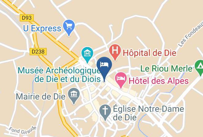 Drome - Hotel Restaurant Saint Domingue Maps