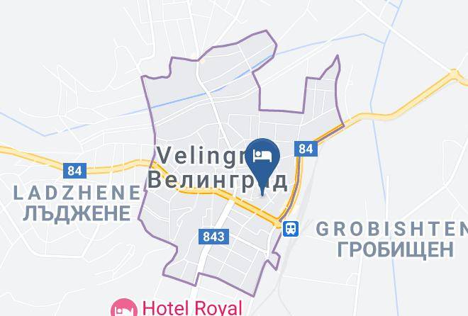 Velingrad - Saint George Family Hotel Maps
