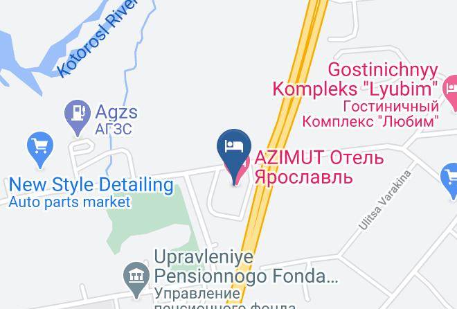 Yaroslavl - Saint George Hotel Maps