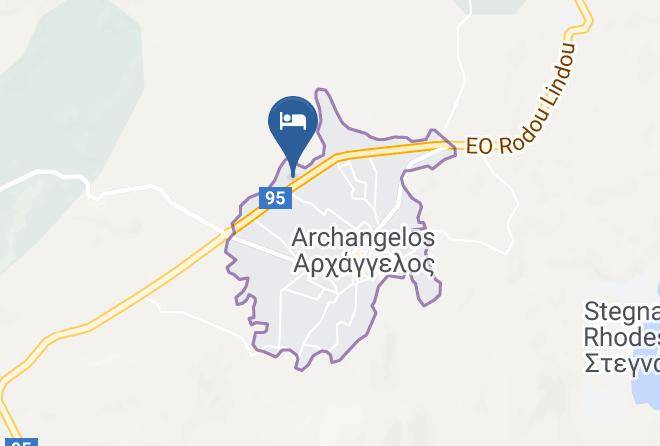 Dodecanese - Saint George Resort Maps