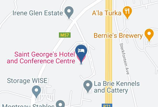 City Of Tshwane - Saint George's Hotel And Conference Centre Maps
