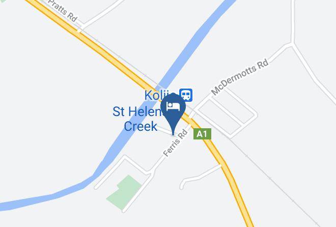 Mackay - Saint Helens Gardens Tourist Park Maps