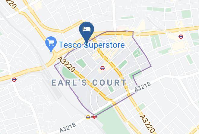London - Saint James Backpackers Maps