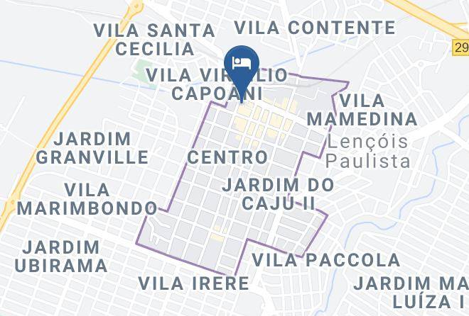 Lencois Paulista - Saint James Palace Hotel Maps