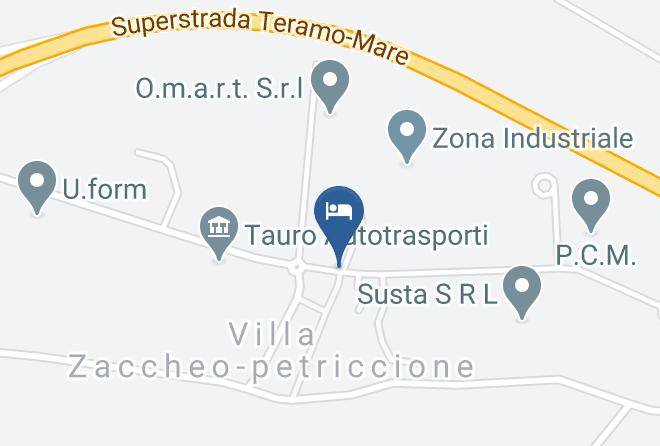 Teramo - Saint Louis Hotel Ristorante Cordesco Maps