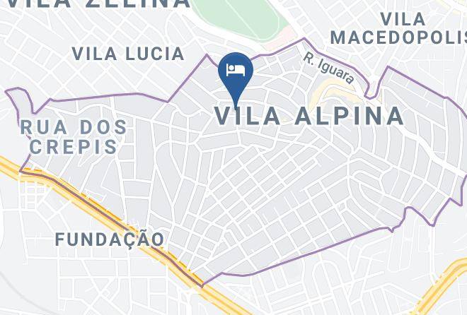 Sao Paulo Vila Prudente - Saint Lucas Hotel Maps
