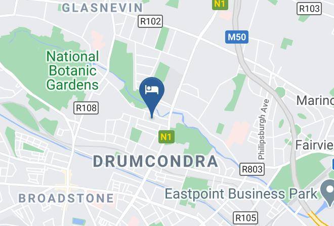 Dublin - Saint Martha's B&b Maps