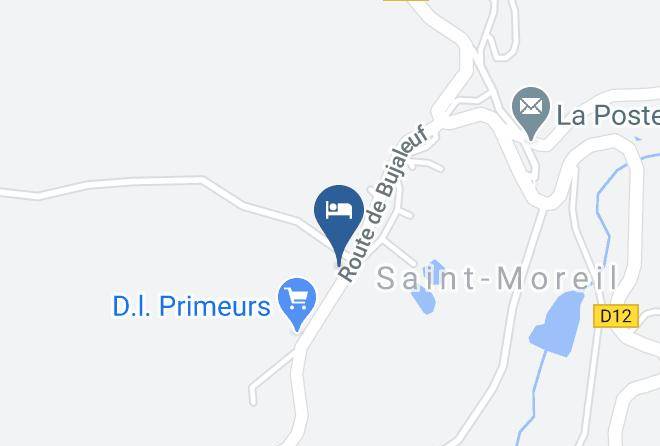 Creuse - Saint Moreil Gite Maps
