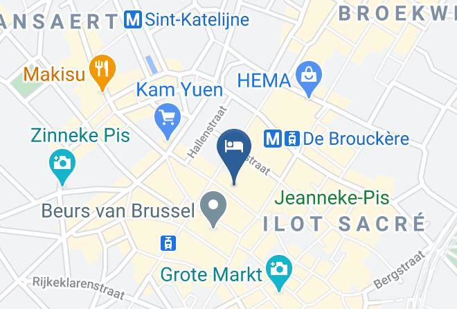 Brussels - Hotel Saint Nicolas Maps