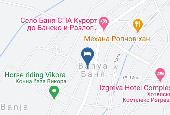 Razlog - Saint Nikola Family Hotel Maps