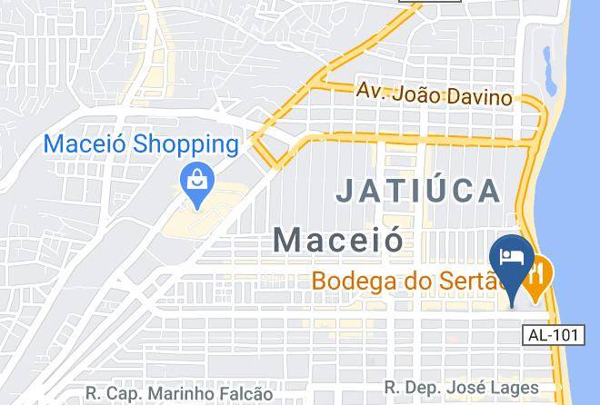 Maceio - Saint Patrick Praia Hotel Maceio Maps