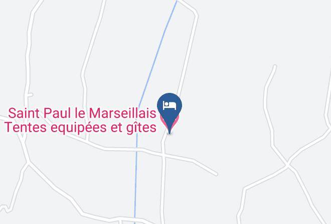 Herault - Saint Paul Le Marseillais Tentes Equipees Et Gites Maps