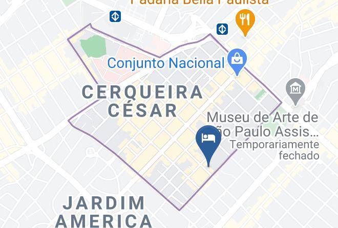 Sao Paulo Jardim Paulista - Saint Peter Residence Maps