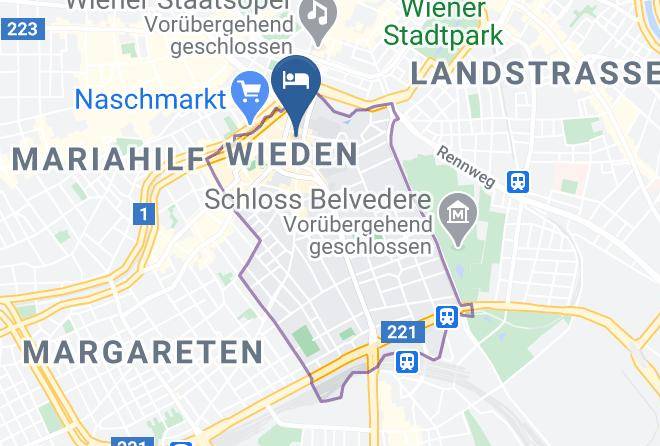 Vienna Wieden - Saint Shermin Bed Breakfast & Champagne Maps