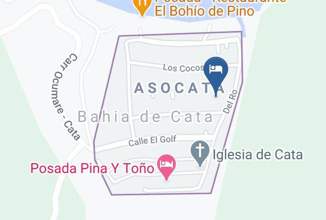 Ocumare De Lata De Oro - Saint Tropez Estancia Boutique Maps